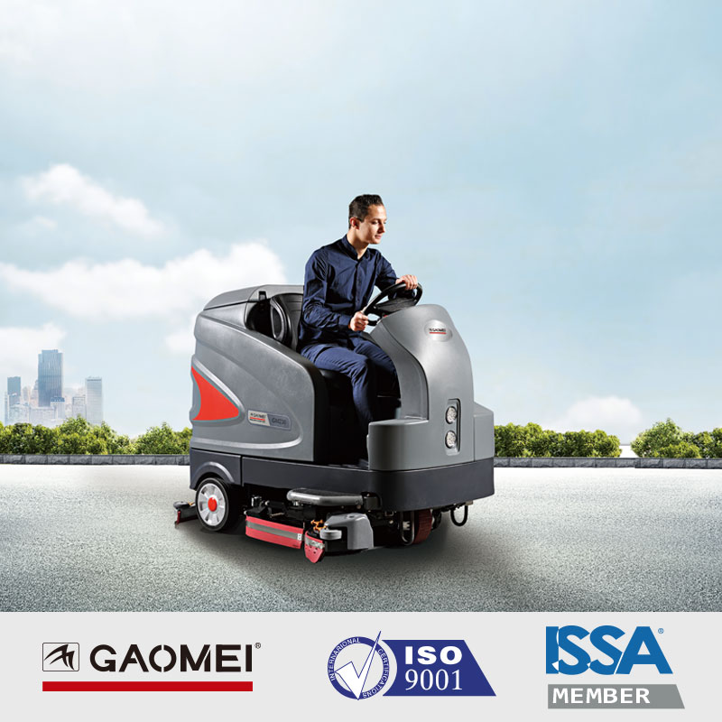 停車場(chǎng)、地下車庫(kù)清洗就選高美駕駛式全自動(dòng)洗地機(jī)